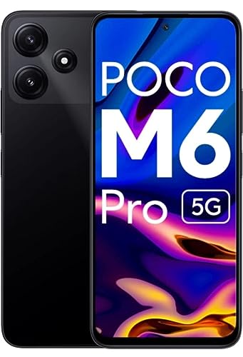 POCO M6 Pro 5G (Power Black, 64 GB) (4 GB RAM)