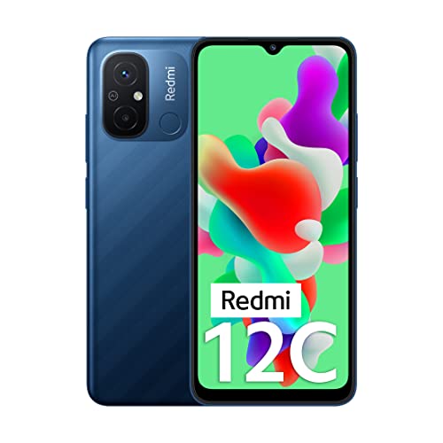 Redmi 12C (Royal Blue, 4GB RAM, 128GB Storage)