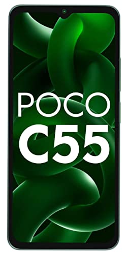 POCO C55 (Forest Green, 128 GB) (6 GB RAM)