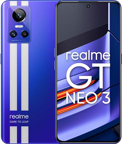 Realme GT Neo 3 (150W) (Nitro Blue, 12GB RAM, 256GB Storage)