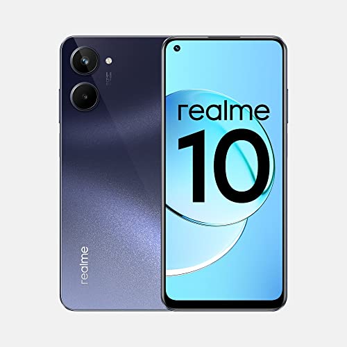 (Refurbished) realme 10 (Rush Black 128 GB) (8 GB RAM)