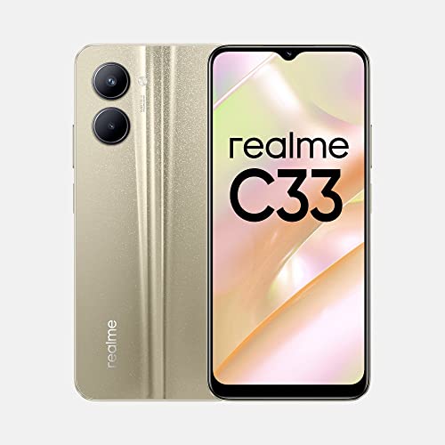 realme C33 (Sandy Gold), 3GB RAM, 32GB Storage