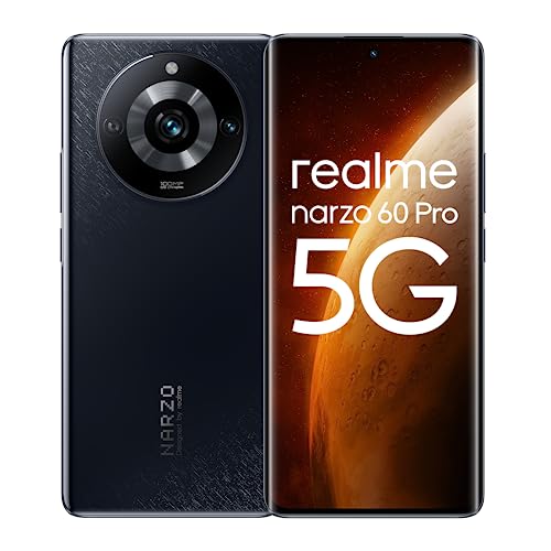 realme narzo 60 Pro (Cosmic Black,8GB+128GB) Ultra Smooth 120 Hz Super Amoled Curved Display | 100 MP OIS Camera