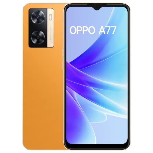 (Refurbished) OPPO A77 (Sunset Orange, 4GB RAM, 128 Storage) Without Offers
