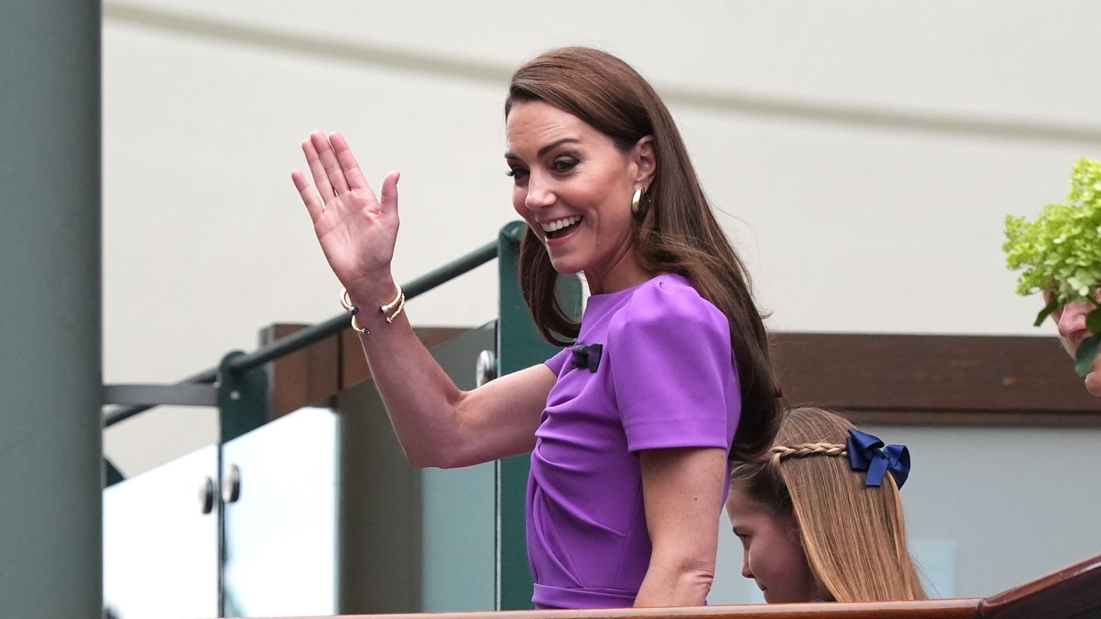 Princess of Wales arrives at Wimbledon for rare public appearance at